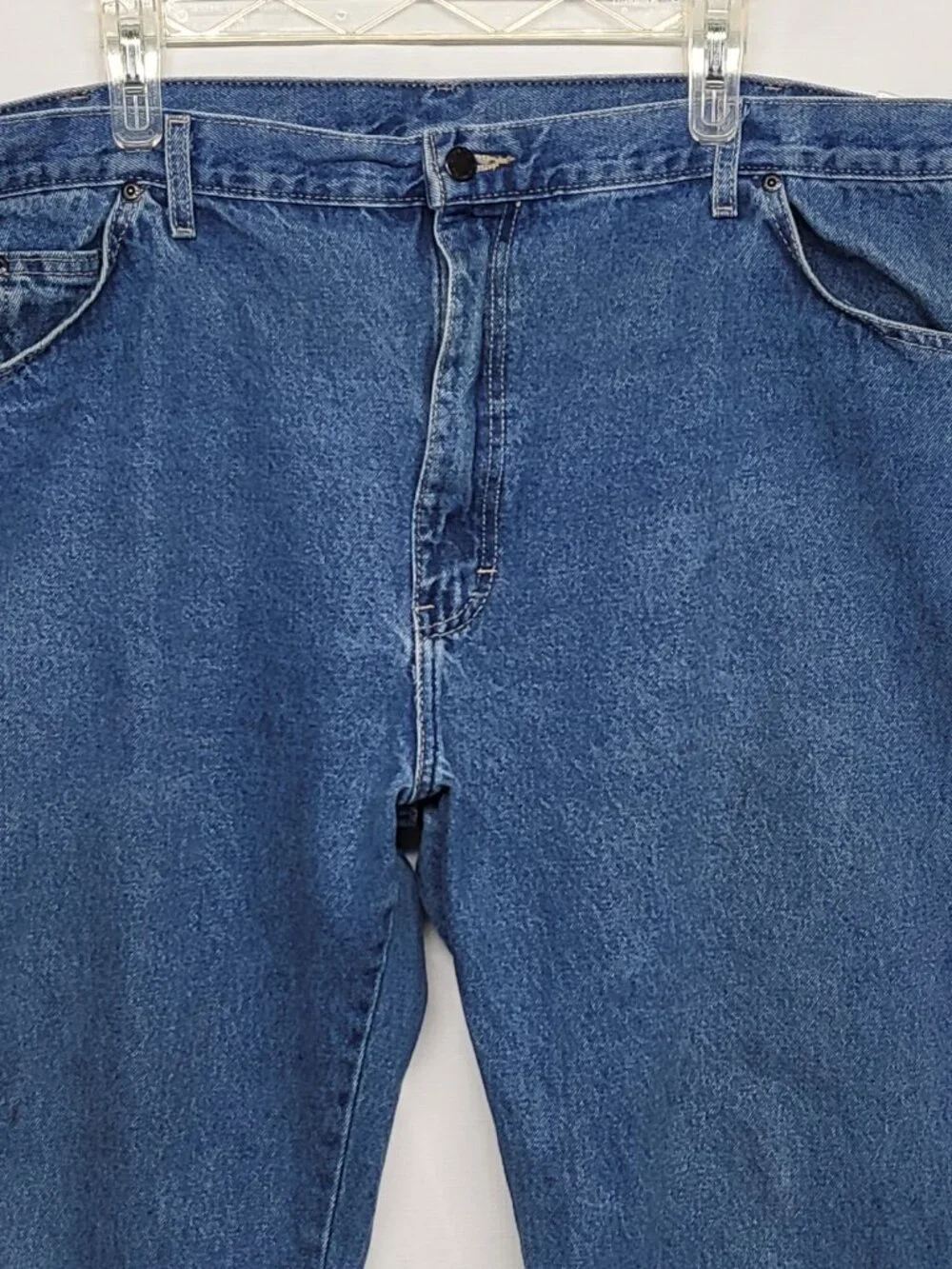 Dickies Mens Jeans 42 X 30 Relaxed Fit Blue Denim Pants Heavyweight 100% Cotton